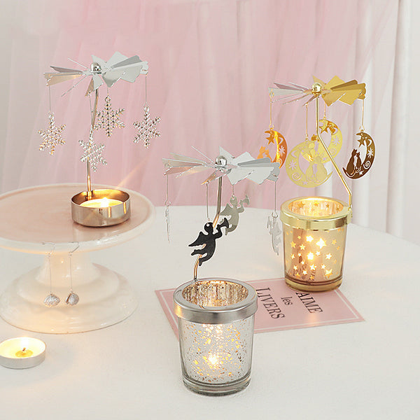 Dream rotating aroma candle holder