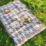 Bohemian Knitted Chenille American Outdoor Camping Rugs